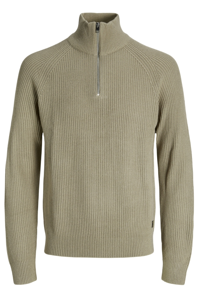 JJPANNEL KNIT HALF ZIP AW25 12278919 Crockery